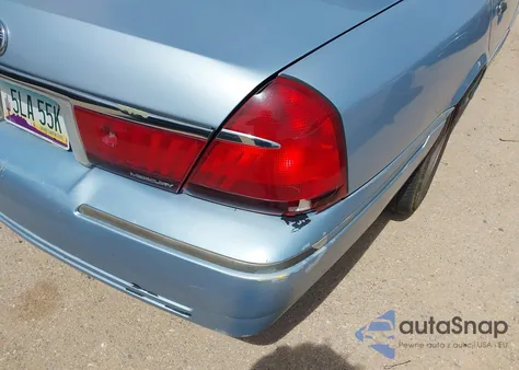 2001 Mercury Grand Marquis Ls z USA, uszkodzony, nr VIN 2MEFM75W51X644728